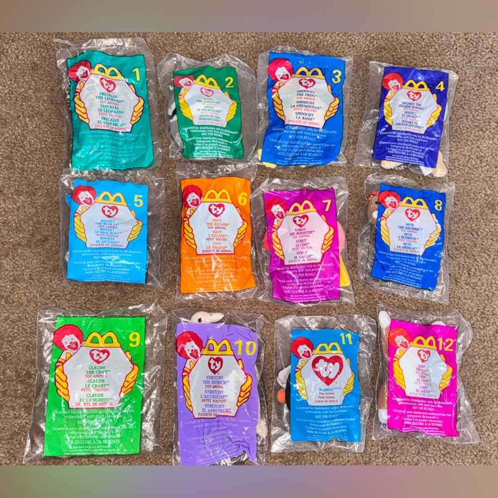 McDonald's Beanie Babies Set -1999
